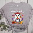 Espooky Vibes Maestra Halloween Spanish Mexican Teacher Women's Heather T-Shirt Athletic Heather Espooky Vibes Maestra Halloween Spanish Mexican Teacher Women's Heather T-Shirt Athletic Heather