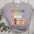 Everyone Is Welcome Here Shirt Teacher Women's Heather T-Shirt Athletic Heather Everyone Is Welcome Here Shirt Teacher Women's Heather T-Shirt Athletic Heather