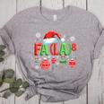 FA LA 8 Christmas Santa FA La Math Teacher Student Women's Heather T-Shirt Athletic Heather FA LA 8 Christmas Santa FA La Math Teacher Student Women's Heather T-Shirt Athletic Heather