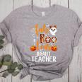 Faboolous INFANT Teacher Halloween Women's Heather T-Shirt Athletic Heather