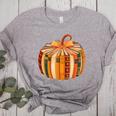 Fall Book Halloween Costume Autumn Pumpkin Teacher Kids Women's Heather T-Shirt Athletic Heather