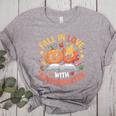 Fall In Love With Kindergarten Autumn Kindergarten Teacher Women's Heather T-Shirt Athletic Heather Fall In Love With Kindergarten Autumn Kindergarten Teacher Women's Heather T-Shirt Athletic Heather