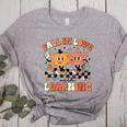Fall In Love With Learning Teacher Retro Thanksgiving Women's Heather T-Shirt Athletic Heather