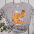 Fall In Love With Teaching 1st Grade Teacher Thanksgiving For Men Women Girls Kids Women's Heather T-Shirt Athletic Heather Fall In Love With Teaching 1st Grade Teacher Thanksgiving For Men Women Girls Kids Women's Heather T-Shirt Athletic Heather