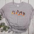 Fall Music Teacher Halloween Pumpkin Music Note Fall Teacher Women's Heather T-Shirt Athletic Heather Fall Music Teacher Halloween Pumpkin Music Note Fall Teacher Women's Heather T-Shirt Athletic Heather