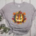Fall Pumpkin Book Lover Spooky Librarian Teacher Halloween Women's Heather T-Shirt Athletic Heather Fall Pumpkin Book Lover Spooky Librarian Teacher Halloween Women's Heather T-Shirt Athletic Heather