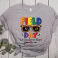 Field Day 2025 Let The Games Begin Kids Boys Girls Teachers Women's Heather T-Shirt Athletic Heather