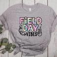 Field Day Vibes For Teacher Kids Happy Field Day 2025 Women's Heather T-Shirt Athletic Heather