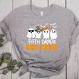 Fifth Grade Boo Crew Halloween Teacher Costume Women's Heather T-Shirt Athletic Heather Fifth Grade Boo Crew Halloween Teacher Costume Women's Heather T-Shirt Athletic Heather