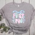 First Grade Coquette Bow Girls Teacher Team 1st Grade Squad Women's Heather T-Shirt Athletic Heather