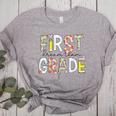 First Grade Dream Team 1st Grade Teacher First Day Of School Women's Heather T-Shirt Athletic Heather