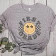 First Grade Teacher First Day Of 1st Grade Back To School Women's Heather T-Shirt Athletic Heather First Grade Teacher First Day Of 1st Grade Back To School Women's Heather T-Shirt Athletic Heather