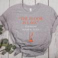 The Floor Is Lava For History Lovers & Teachers Premium Tri-Blend Women's Heather T-Shirt Athletic Heather