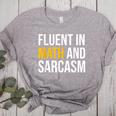 Fluent In Math And Sarcasm Teacher Appreciation Day Gift Women's Heather T-Shirt Athletic Heather Fluent In Math And Sarcasm Teacher Appreciation Day Gift Women's Heather T-Shirt Athletic Heather