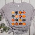 Folk Art Pumpkins Teacher Nurses Admin Witch Halloween Cute Women's Heather T-Shirt Athletic Heather Folk Art Pumpkins Teacher Nurses Admin Witch Halloween Cute Women's Heather T-Shirt Athletic Heather