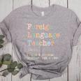 Foreign Language Teacher Like A Normal Teacher Women's Heather T-Shirt Athletic Heather Foreign Language Teacher Like A Normal Teacher Women's Heather T-Shirt Athletic Heather