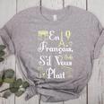 French Teacher En Francais S'Il Vous Plait End Of Year Women's Heather T-Shirt Athletic Heather