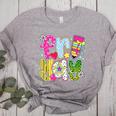 Fri-Yay Happy Friday Weekend Teacher Back To School Women's Heather T-Shirt Athletic Heather