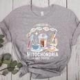 Fueled By Mitochondria Coffee Science Teacher Student Women's Heather T-Shirt Athletic Heather Fueled By Mitochondria Coffee Science Teacher Student Women's Heather T-Shirt Athletic Heather