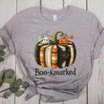 Fun Fall Book Lover Cute Teacher Student Halloween Women's Heather T-Shirt Athletic Heather Fun Fall Book Lover Cute Teacher Student Halloween Women's Heather T-Shirt Athletic Heather