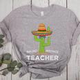 Fun Teacher Appreciation Humor Nacho Average Teacher Women's Heather T-Shirt Athletic Heather