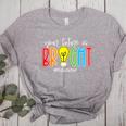 Your Future Is Bright Educator Teacher Student Women's Heather T-Shirt Athletic Heather Your Future Is Bright Educator Teacher Student Women's Heather T-Shirt Athletic Heather
