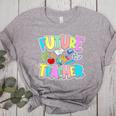 Future Teacher Kid's Career Women's Heather T-Shirt Athletic Heather