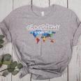 Geography Teacher Earth Day Is Where It's At For Men Women Kids Women's Heather T-Shirt Athletic Heather Geography Teacher Earth Day Is Where It's At For Men Women Kids Women's Heather T-Shirt Athletic Heather