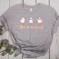Ghost Ballet Dancer Halloween Dance Teacher Pas De Boo-Rée Women's Heather T-Shirt Athletic Heather