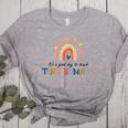 Good Day To Teach Tiny Humans Rainbow Teacher Women's Heather T-Shirt Athletic Heather Good Day To Teach Tiny Humans Rainbow Teacher Women's Heather T-Shirt Athletic Heather
