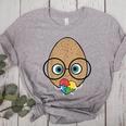 The Good Egg Teacher Halloween Costume Food Group Cute Women's Heather T-Shirt Athletic Heather The Good Egg Teacher Halloween Costume Food Group Cute Women's Heather T-Shirt Athletic Heather
