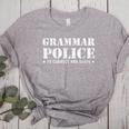 Grammar Police T Shirt English Teacher Women's Heather T-Shirt Athletic Heather