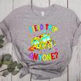 Groovy Field Trip Anyone Happy Field Day For Teachers Kids Women's Heather T-Shirt Athletic Heather Groovy Field Trip Anyone Happy Field Day For Teachers Kids Women's Heather T-Shirt Athletic Heather