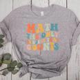 Groovy Math Is The Only Subject That Counts Math Teacher For Men Women Girls Kids Women's Heather T-Shirt Athletic Heather