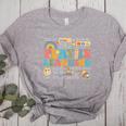 Groovy Play Is Learning Kindergarten Teacher Appreciation Women's Heather T-Shirt Athletic Heather Groovy Play Is Learning Kindergarten Teacher Appreciation Women's Heather T-Shirt Athletic Heather