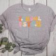 Groovy Retro School Psych Teacher School Psychologist For Men Women Girls Kids Women's Heather T-Shirt Athletic Heather Groovy Retro School Psych Teacher School Psychologist For Men Women Girls Kids Women's Heather T-Shirt Athletic Heather
