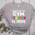 Gym Teacher Back To School Teacher Shirts For Men Women Girls Kids Women's Heather T-Shirt Athletic Heather