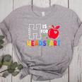 H Is For Head Start Teacher First Day Of School Tee Women's Heather T-Shirt Athletic Heather H Is For Head Start Teacher First Day Of School Tee Women's Heather T-Shirt Athletic Heather