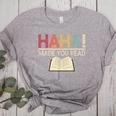 Ha Ha Made You Read Reading Teacher Teaching Women's Heather T-Shirt Athletic Heather Ha Ha Made You Read Reading Teacher Teaching Women's Heather T-Shirt Athletic Heather