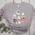Halloween Advocate Heat Transfers Special Education Teacher Men Women Women's Heather T-Shirt Athletic Heather