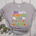Halloween You Cant Scare Me Im A Middle School Teacher Women's Heather T-Shirt Athletic Heather