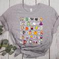 Halloween Nursery Teacher Shirt Halloween Alphabet Women's Heather T-Shirt Athletic Heather Halloween Nursery Teacher Shirt Halloween Alphabet Women's Heather T-Shirt Athletic Heather