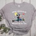 Halloween There's Room On My Broom For You Too Teacher Women's Heather T-Shirt Athletic Heather Halloween There's Room On My Broom For You Too Teacher Women's Heather T-Shirt Athletic Heather