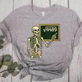 Halloween Skeleton 67 Meme Square Root 4489 Math Teacher Women's Heather T-Shirt Athletic Heather Halloween Skeleton 67 Meme Square Root 4489 Math Teacher Women's Heather T-Shirt Athletic Heather