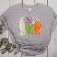 Halloween SPED Teacher Boo In ASL Boo Hands Sign Language Women's Heather T-Shirt Athletic Heather Halloween SPED Teacher Boo In ASL Boo Hands Sign Language Women's Heather T-Shirt Athletic Heather