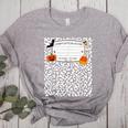 Halloween Teacher Composition Book Notebook Matching Group Women's Heather T-Shirt Athletic Heather Halloween Teacher Composition Book Notebook Matching Group Women's Heather T-Shirt Athletic Heather