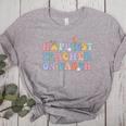 Happiest Teacher On Earth First Day Of School Back To School Women's Heather T-Shirt Athletic Heather