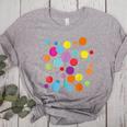 Happy Dot Day Colorful Polka Dot Art Teacher Student Kids Women's Heather T-Shirt Athletic Heather