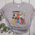 Happy First Day Of School PE Teacher Life Back To School Women's Heather T-Shirt Athletic Heather Happy First Day Of School PE Teacher Life Back To School Women's Heather T-Shirt Athletic Heather