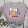 Happy Fri-Yay Friday Lovers Fun Teacher Life Weekend Women's Heather T-Shirt Athletic Heather Happy Fri-Yay Friday Lovers Fun Teacher Life Weekend Women's Heather T-Shirt Athletic Heather